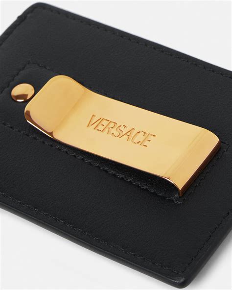 fake versace card holder|versace la medusa card holder.